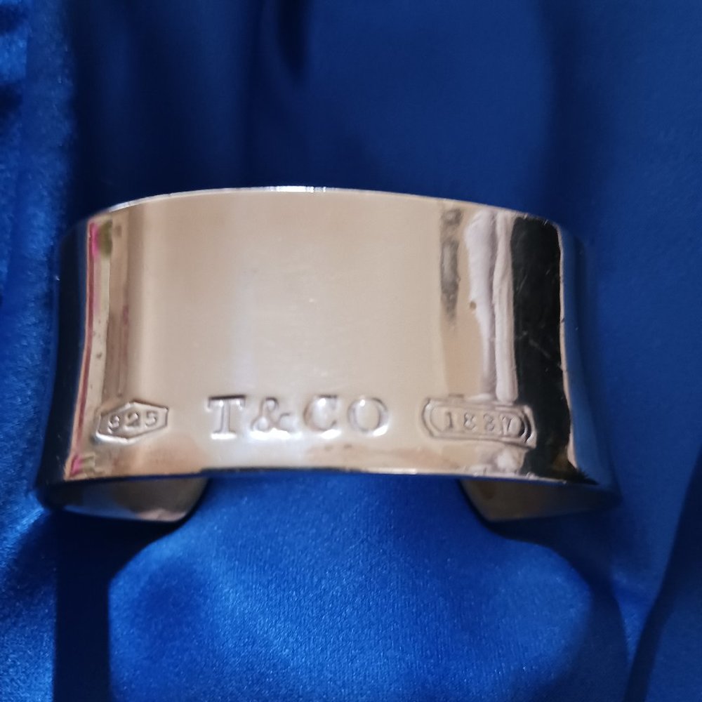 Tiffany & Co. 100% sterling silver cuff bracelet